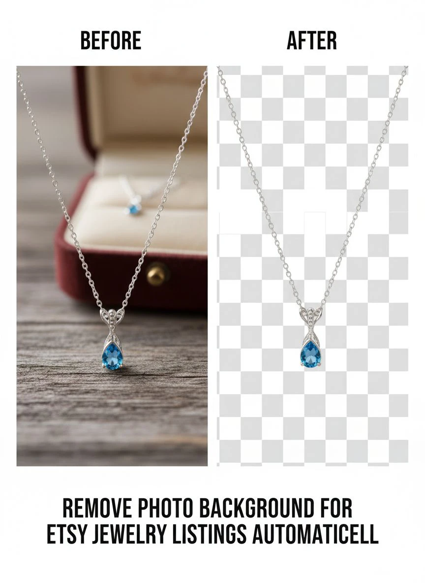 remove photo background for etsy jewelry listings automatically - Professional Guide